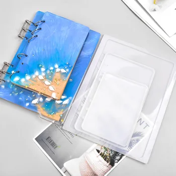 DIY Notebook Silikónové Formy A5 A6 A7 Vysoké Zrkadlo Povrchu poznámkový blok Crystal Epoxidové Živice Plesní
