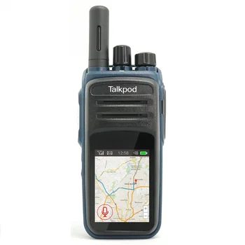 Talkpod N58 Siete Rádio POC 4G Wifi Bluetooth Záznam Šifrovanie Sledovať GPS Beidou LTE PTT Dotykový Displej palubného telefónu Android