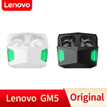 Lenovo GM5 Bluetooth Slúchadlá Bezdrôtové 5.0 TWS Slúchadlá Herné Headset Športové Nepremokavé HIFI Redukcia Šumu Slúchadlá s Mikrofónom