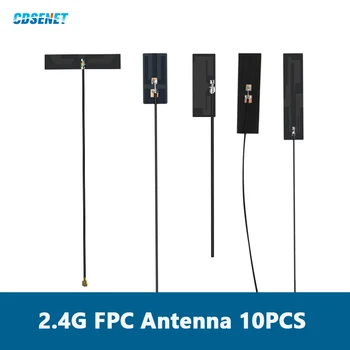 10pcs 2.4 G Postavený v FPC PCB Antény 2.5 dbi CDSENET TX2400-FPC-3014 Ipex Rozhranie pre Smart Home Bezdrôtového Modulu Router