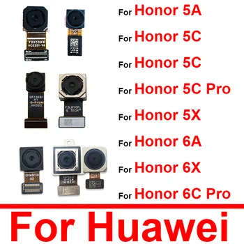 Predná&Zadná Kamera Pre Huawei Honor 5C 5A Pro 5X 6A 6X 6C Pro AL00 TL00 L01 L21 Späť s Kamerou Flex Kábel Náhradné Diely