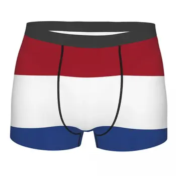 Boxer Mužov Bielizeň Muž Nohavičky Holandsko Vlajka Šortky Boxer Pohodlné Šortky Homme