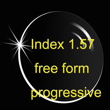 Index 1.56 Voľnej Forme Progresívne Šošovky Širšie Zameranie Uhol Multi-Zameranie Bez Linka Pre Krátkozrakosť Alebo Presbyopia