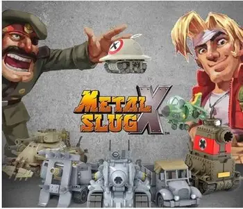 Metal Slug X Série Tank Truck Rovine Klasické Hry Deti Rozvojové Hračky Zhromaždenia Akcie Obrázok Hračka