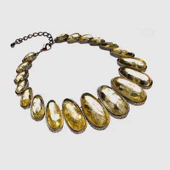 Amorita boutique Štruktúru kameňa náhrdelník