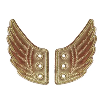 2 Ks Ženy Mens Topánky Anjel Krídla Príslušenstvo Lesklé Kúzlo Krídla pre Tenisky, Topánky, Krídla Ornament Dekorácie