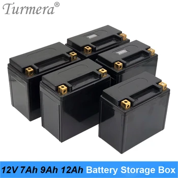 Turmera 12V 7Ah 9Ah 12Ah Batérie Úložný Box s Ukazovateľom Platia pre Motocyklové Batérie a 24V Neprerušené Napájanie A