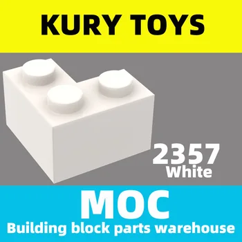 Kury Hračky DIY MOC Pre 2357 100ks stavebnicových dielov Pre Brick 2 x 2 Rohu Pre hračky tehál
