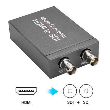 Monitor Vynikajúcich Remeslo Dobre Trvalá 1080P HDMI-kompatibilný s 3G HD SDI Video Mikro Audio Converter Adaptér pre