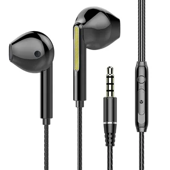 3,5 mm Káblové Slúchadlá Slúchadlá s Mikrofónom Slúchadlá Stereo Headset Hluku Izolačné Káblové Slúchadlá pre iPhone Samsung Xiao