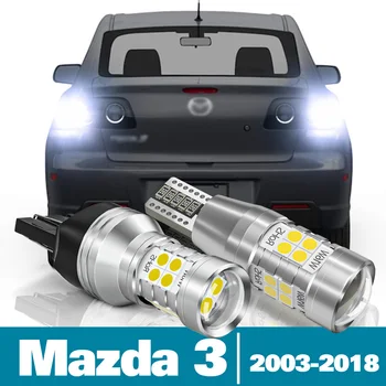 2ks LED Zadnej strane Svetla Na Mazda 3 BK BL BM BN Príslušenstvo 2003-2018 2011 2012 2013 2014 2015 2016 2017 Zálohovanie zálohovanie Lampa