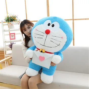 40-80 cm Hot Doraemon Modrá Tuku Plyšový Vankúš Mäkké Náplň Pohodlné Textílie Domov Gauč Vankúš Vianočný Darček Дораэмон Кукла