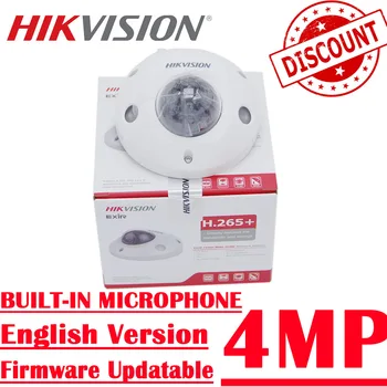Pôvodné hikvision DS-2CD2543G2-JE nahradiť DS-2CD2542FWD-JE Audio I/O 4MP H265 POE IP CCTV WDR IČ Mini Dome Sieťová Kamera