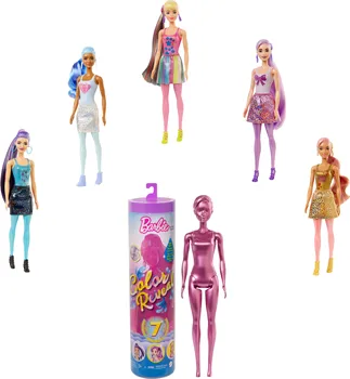 Pôvodné Barbie Farbu Odhaliť Bábika s 7 Prekvapení Vody Odhaľuje Zmena Farby na Tvár Top Značky Hračky pre Dievčatá, Vianočné Darčeky