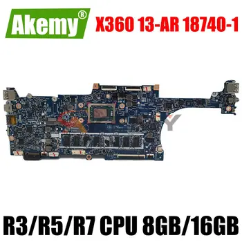 Pre HP ENVY, X360 13-ar notebook doske Doske s R3 R5 R7 AMD CPU 8GB, 16GB RAM 18740-1 doska