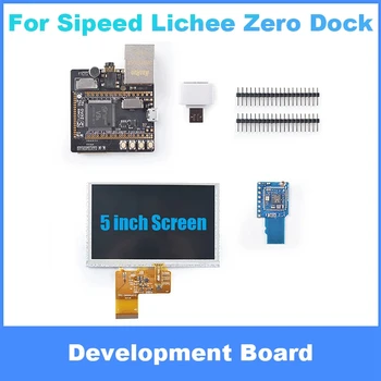 Pre Sipeed Lichee Nula Dock Doske+Wifi+Bluetooth Modul+5 Palcový Displej Expansion Board V3S Vývoj Doska