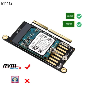 A1708 SSD Adaptér Kariet M Kľúč NVMe M2 SSD Karty Adaptéra NGFF M. 2 SSD Podstavec pre Apple Macbook Pro Retina 13