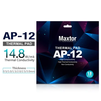 Maxtor AP-12 vysoká tepelná vodivosť tepelná Strata Silikónové Podložky CPU/GPU Chladiaca Podložka Doske Silikónové Mazivo tepelnej Pad