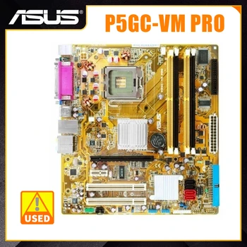 ASUS P5GC-VM PRO LGA775 Intel 945GC Pôvodnej PC Doska DDR2, Core 2 Duo E4300 Celeron D 351 Cpu, DVI USB2.0 SATA2 PCI-E X16