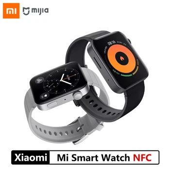 Pôvodný Xiao MI Smart Hodinky GPS, NFC, WIFI ESIM PhoneCall Náramok Android Náramkové hodinky Šport Bluetooth Fitness HeartRate Tracker